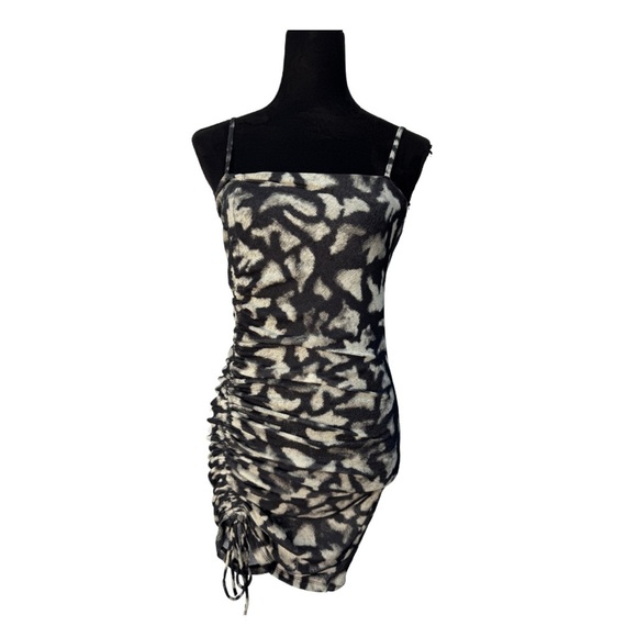 Topshop Ruched Mini Dress - Picture 2 of 10